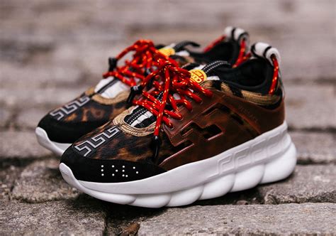 versace chain reaction snakeskin|versace shoes chain reaction 2.